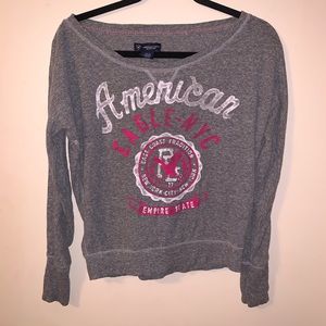 American Eagle Waffle Knit Top